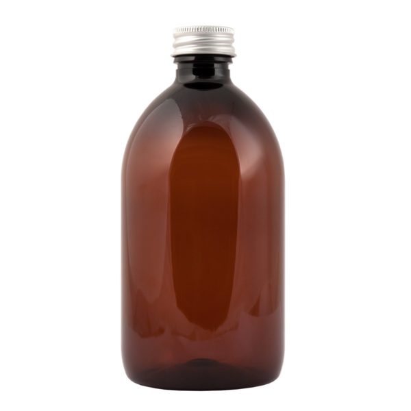 Brun PET-flaska 500 ml