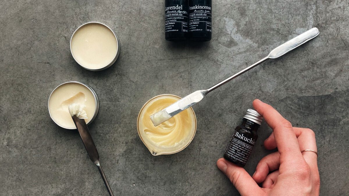 DIY Face Balm, recept - organicmakers.se