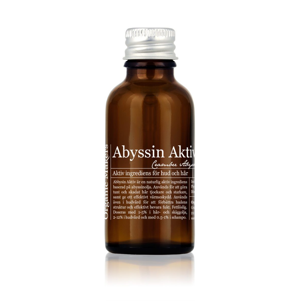 Abyssin Aktiv - Abessinolja - DIY hudvård & hårvård - organicmakers.se