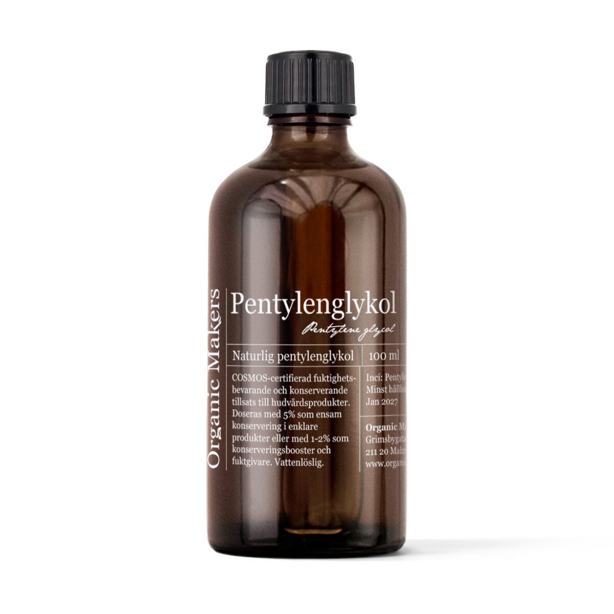 Pentylenglykol, naturlig för hudvård