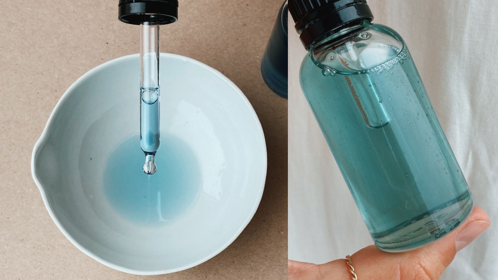 DIY oljeserum med blå renfana - gör det själv recept