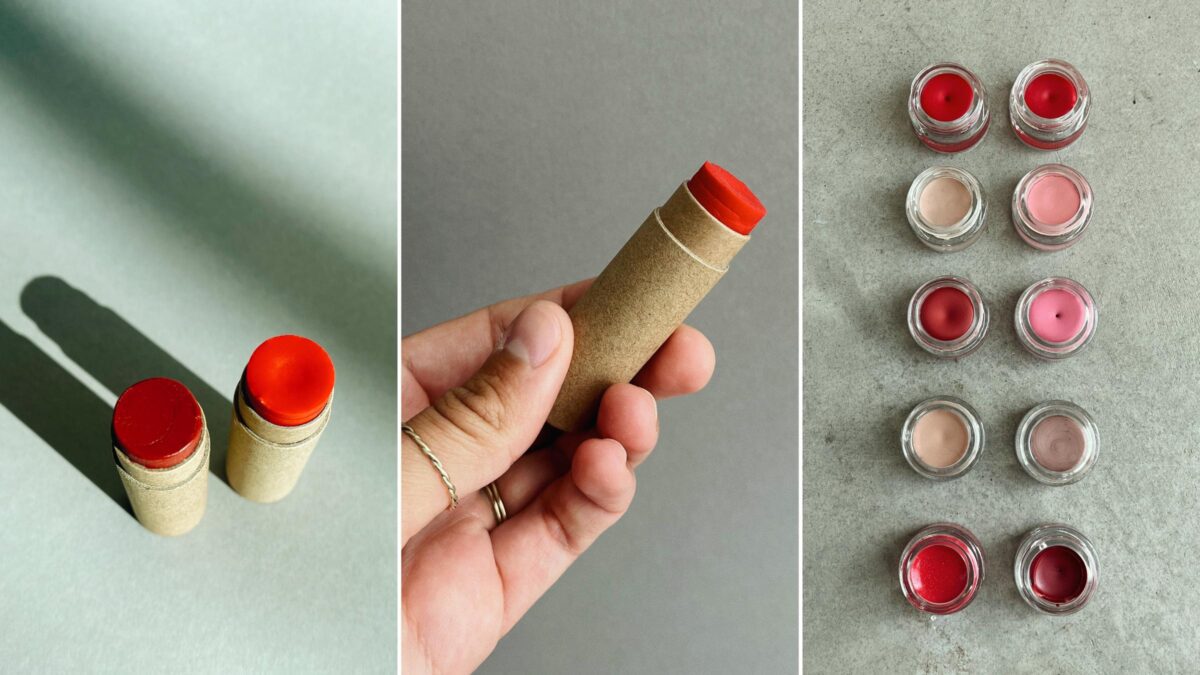 Gör dina egna knallröda läppstift - DIY